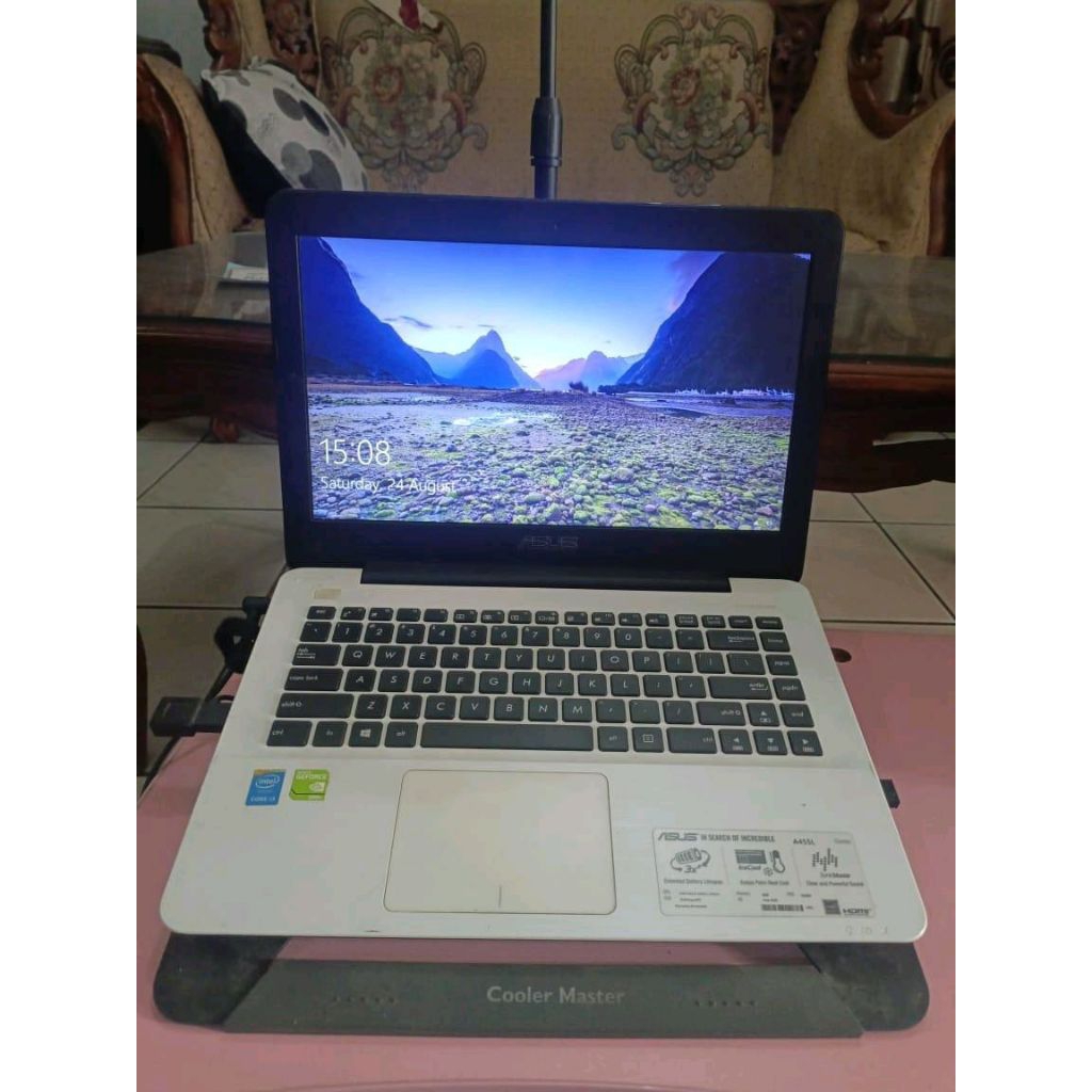 Laptop ASUS A455L Core i3 5005U, 2x4GB RAM, 512GB SSD, 500GB, GT 930M