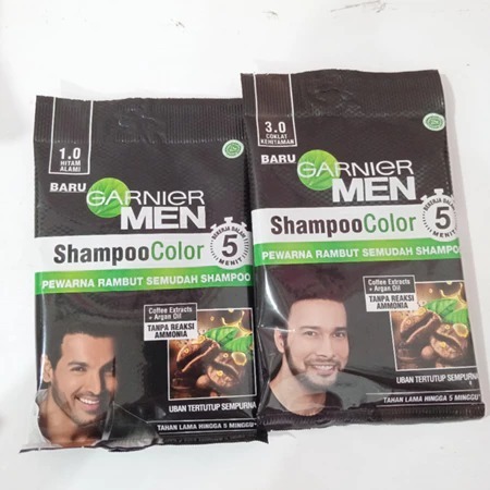 Garnier Men Shampoo Color Hair Color