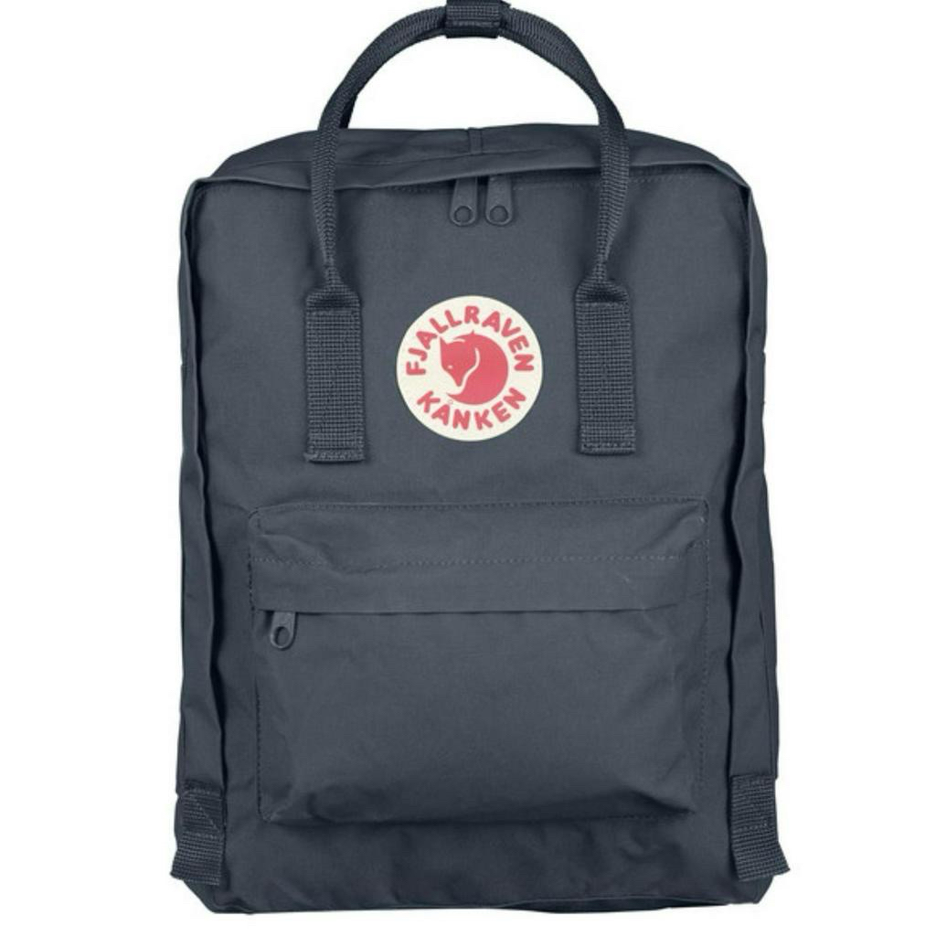 Preloved Fjallraven Kanken Backpack Graphite Tas Unisex F23510-031 original Urban Icon