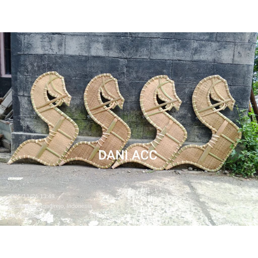 Mentahan Jaran Kepang Model Replika craken lengkung