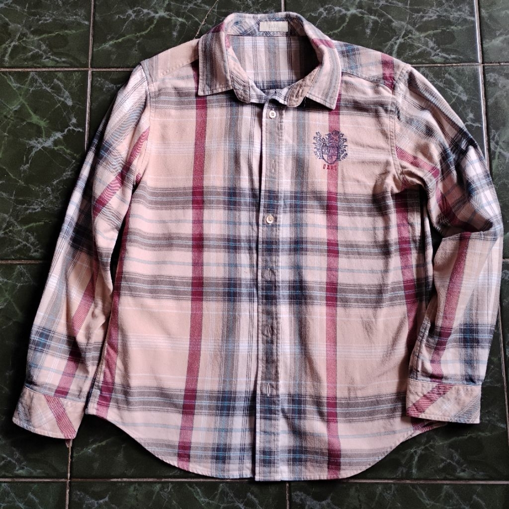 Kemeja Flanel Daks Unisex Lengan Panjang Import Premium