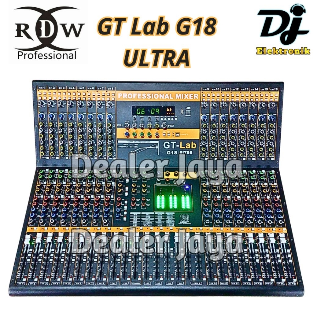 Mixer Analog GT LAB G18 ULTRA / G 18 ULTRA - 16 channel
