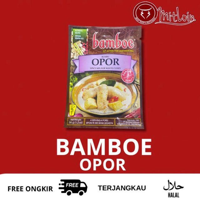 Bumbu Bamboe Opor Instan Murah
