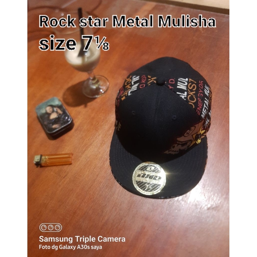 topi snapback rockstar metal mulisha