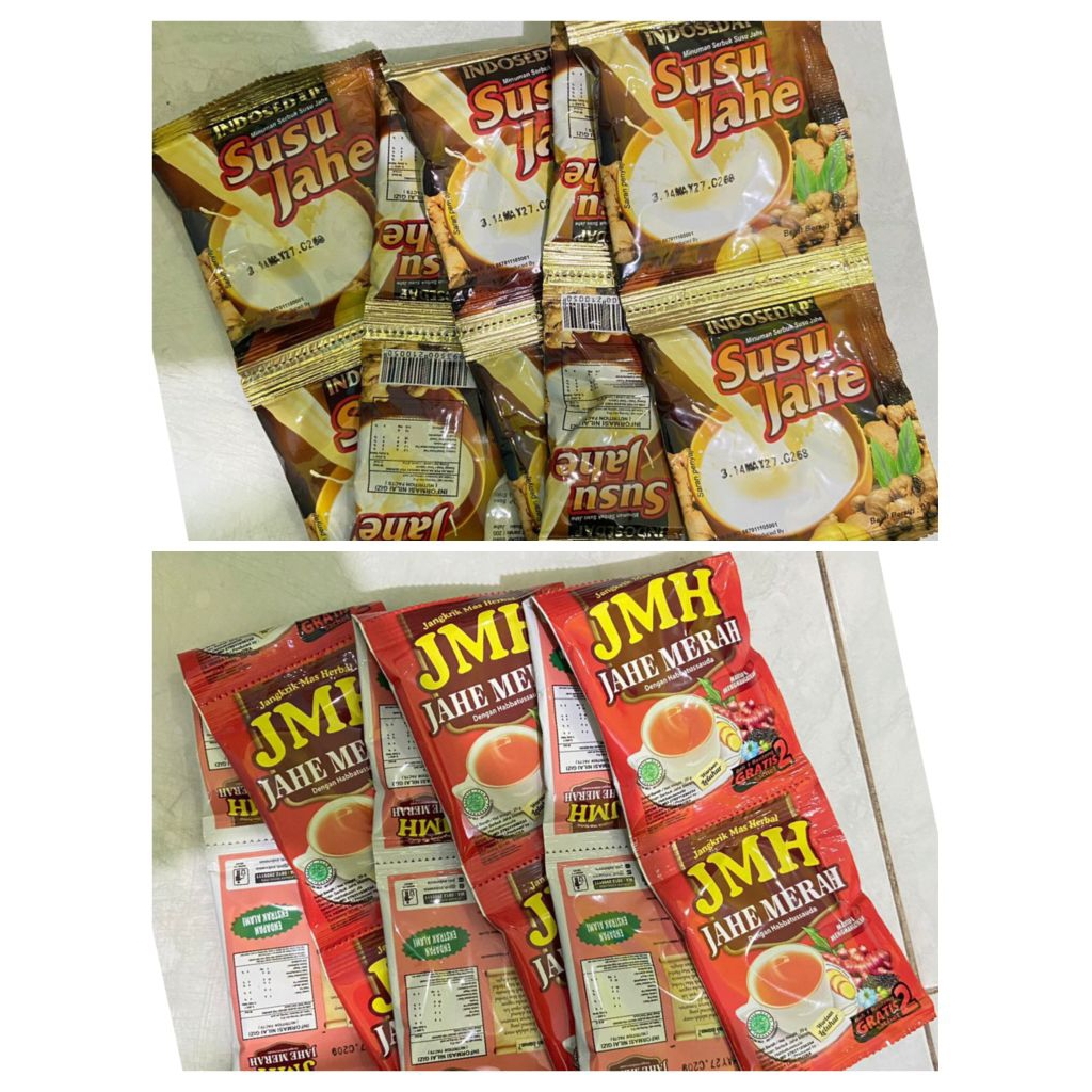 Susu Jahe dan Jahe Merah