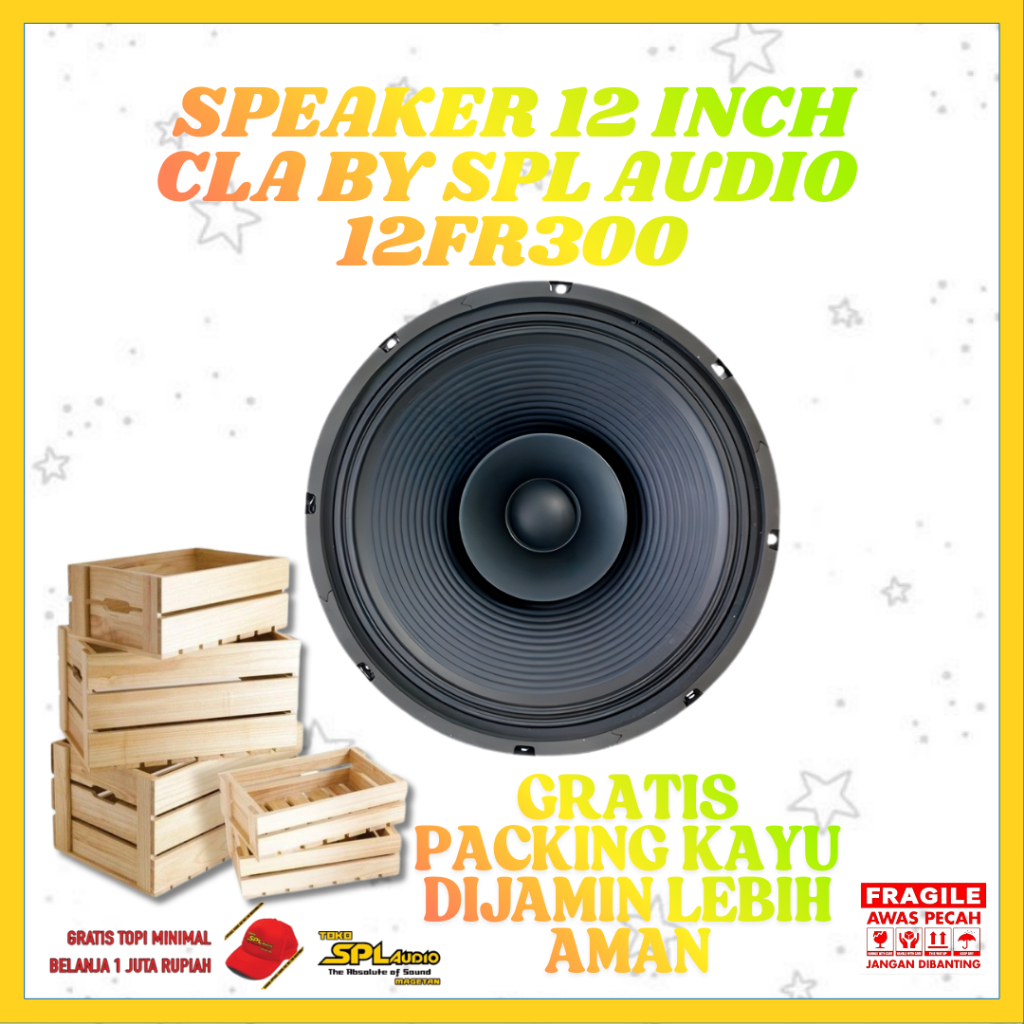 CLA By SPL Audio Speaker 12 Inch 12 FR 300