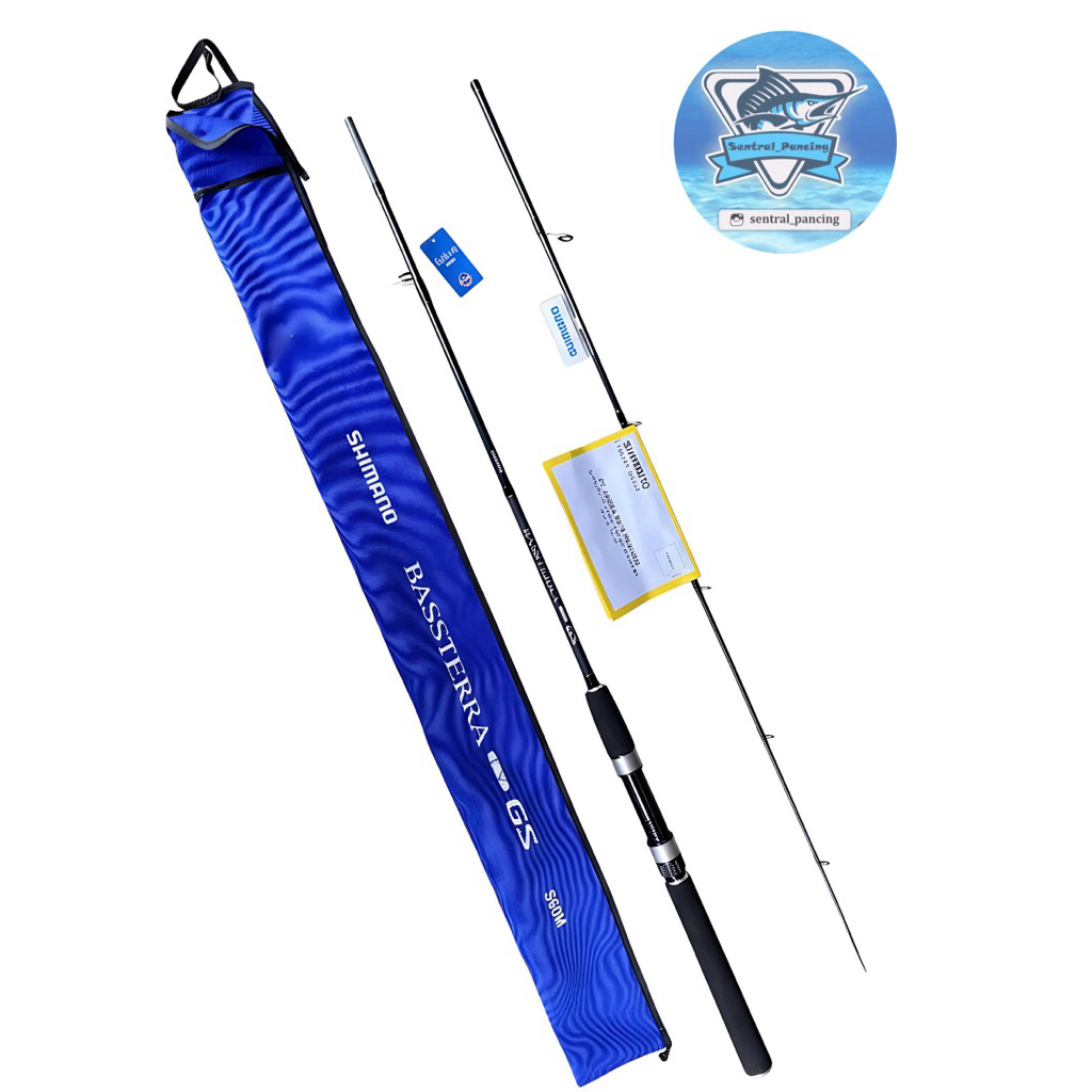 JORAN PANCING SPINNING SHIMANO BASSTERA EV GS 60M 2021 GALATAMA FULL FUJI GARANSI RESMI