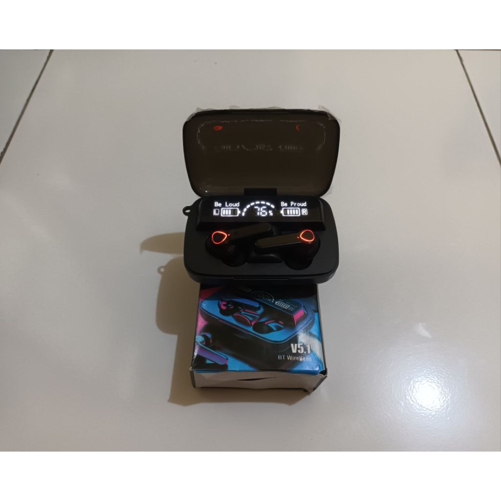 Headset Bluetooth M19, Earphone Bluetooth Wireless M19 Mini Pack