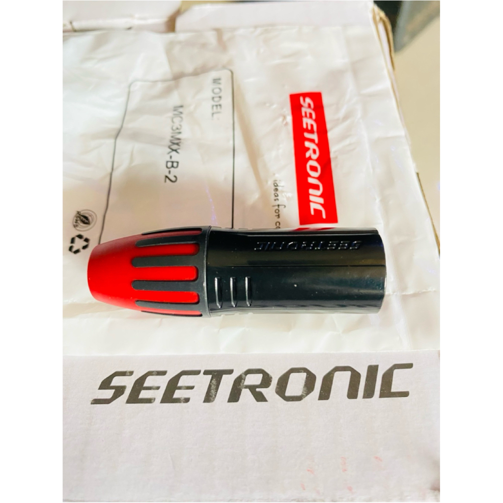 Jack Canon XLR Seetronic Male