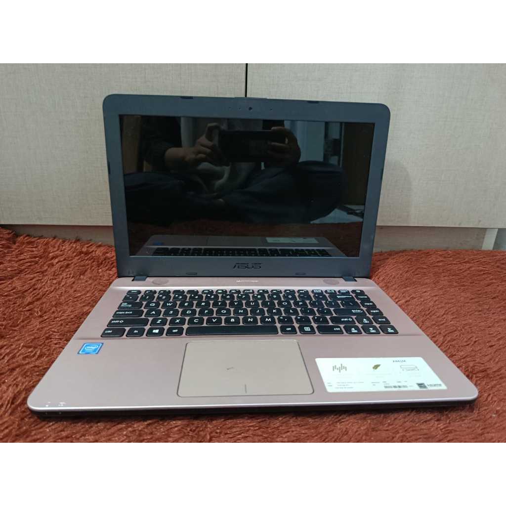 Laptop Asus X441M rose gold  Windows 11 home single language 64-bit  Processor Intel Celeron N4000 R