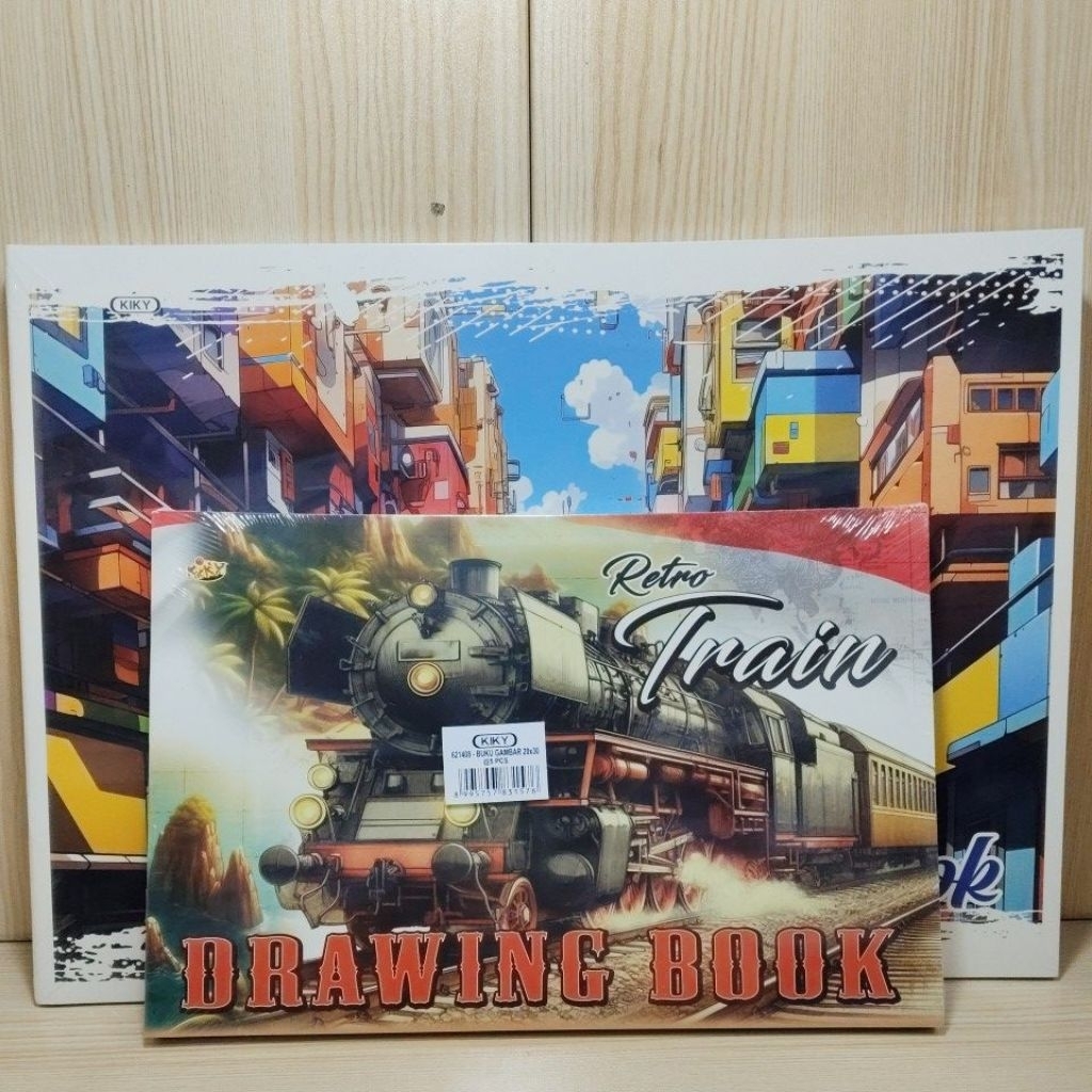 Kiky Buku Gambar A4 / buku gambar kiky A3 || Drawing book kiky A4 dan A3 1 Pak Isi 5 Buku