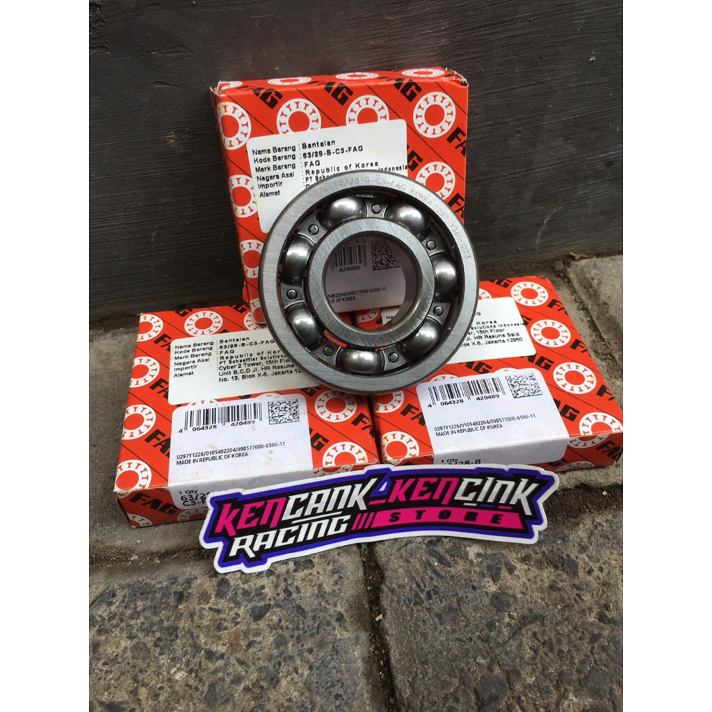 Bearing Laker laher Bearing Askruk kruk as SCORPIO GL 100 GL MAX PRO CDI CB 100 CB 125 GL 125 GL SER