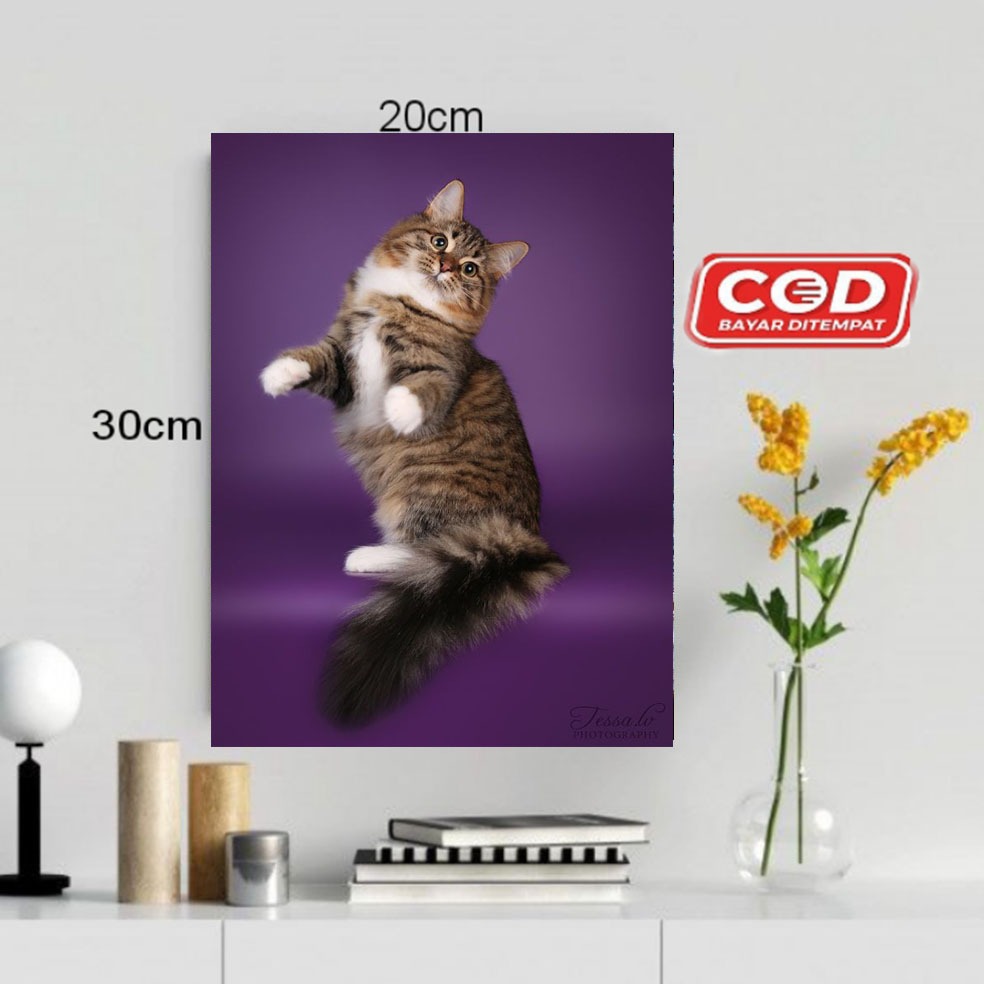 HIASAN DINDING TEMA KUCING/POSTER KAYU GAMBAR KUCING/POSTER GAMBAR KUCING/PAJANGAN DINDING RUMAH