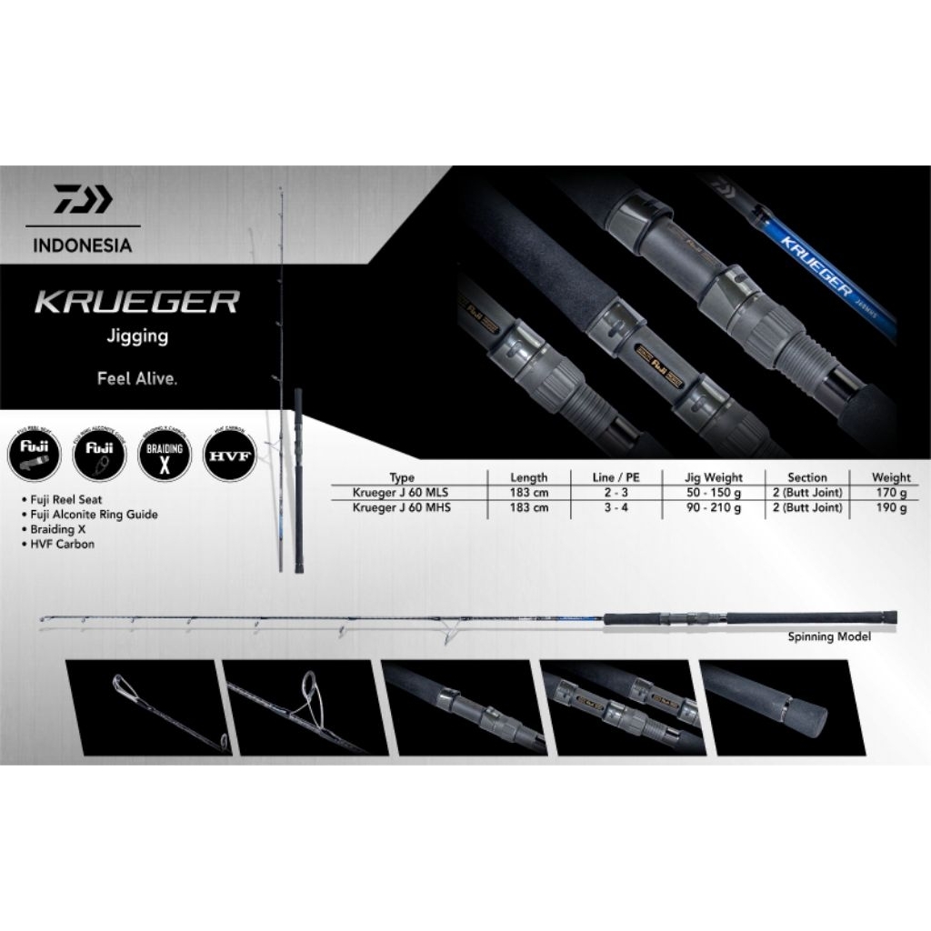 JORAN SPINNING DAIWA KRUEGER || JORAN JiGGING || JORAN SLOW JIGGING