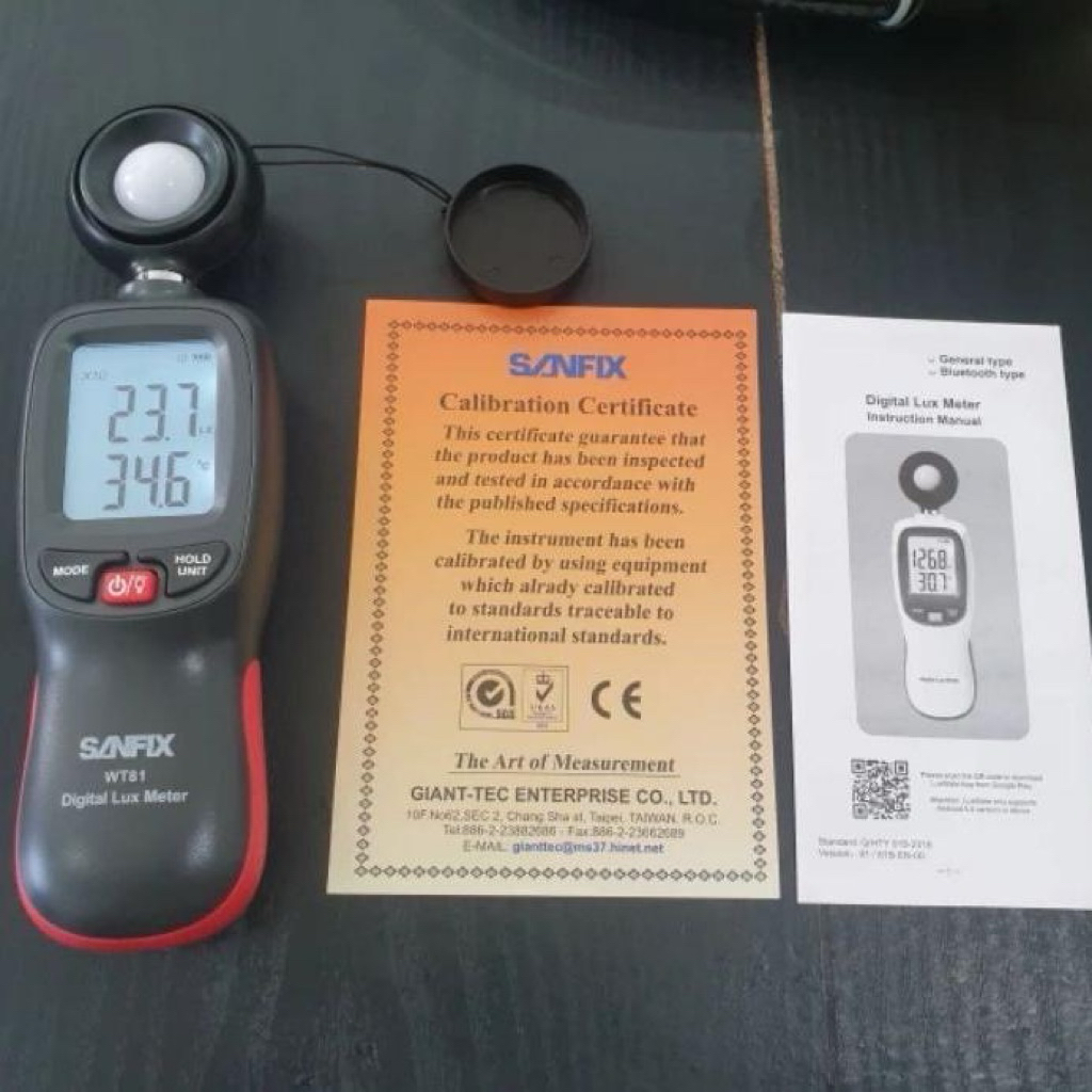 Digital Lux meter sanfix WT81