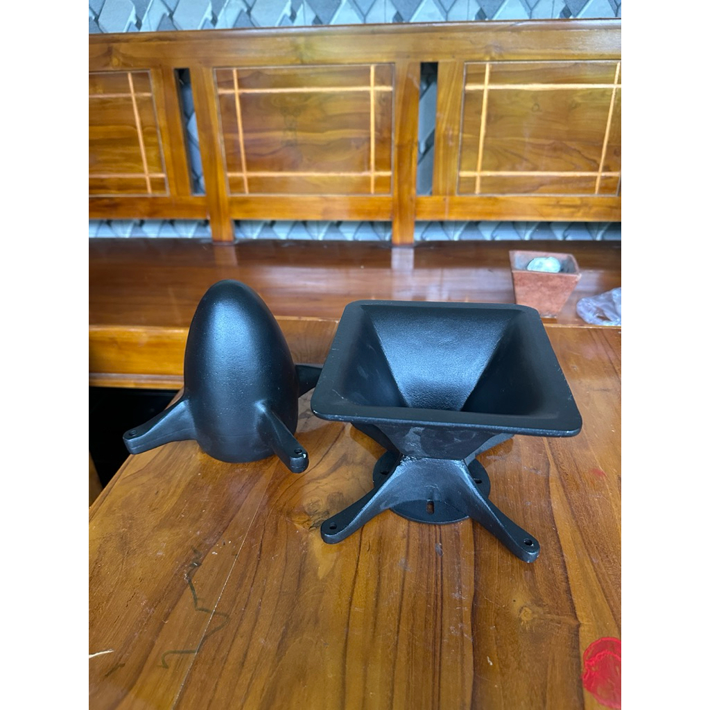 Horn + Rudal T24  untuk box speaker 8 inch Bahan cor diral aluminium