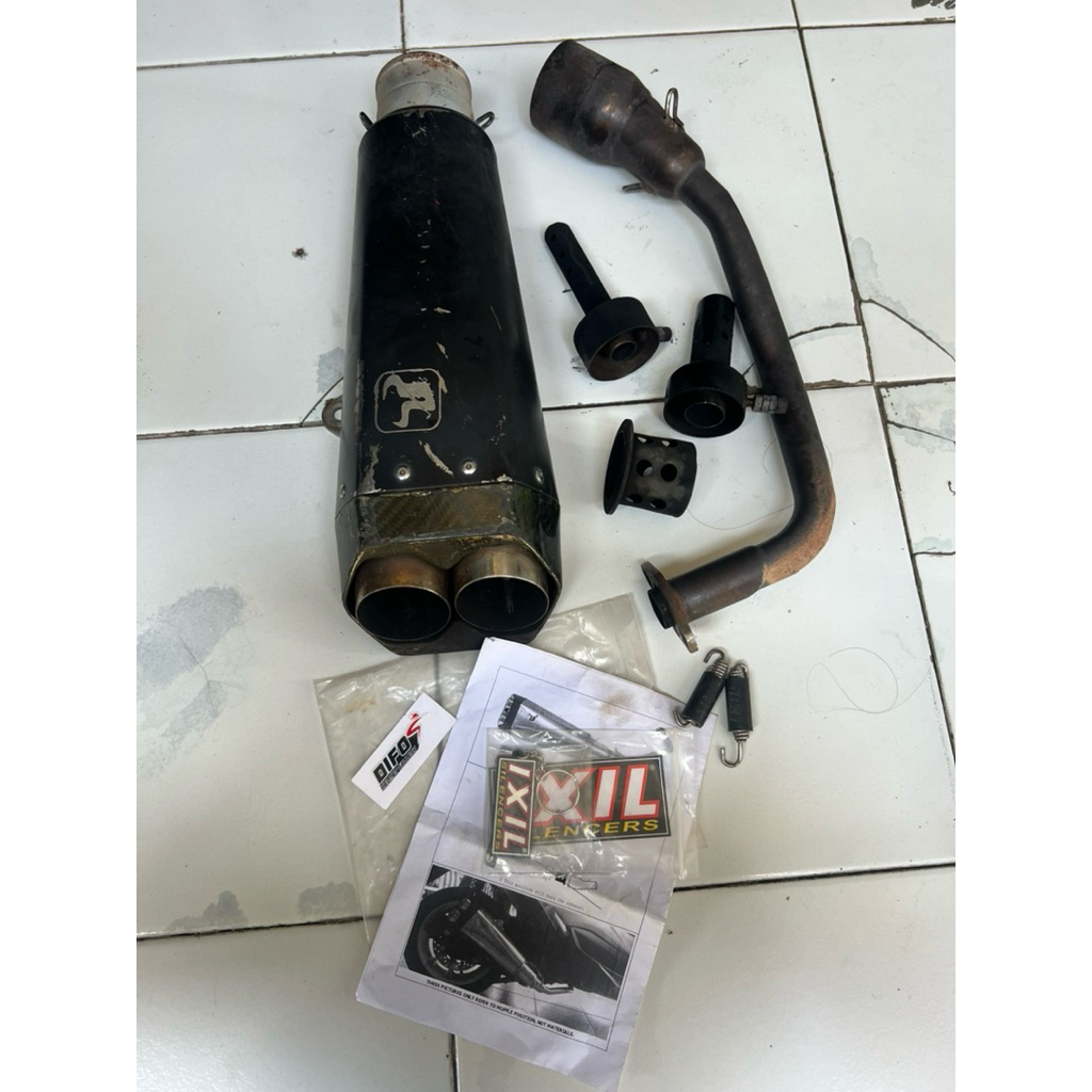knalpot racing nmax old ixil original second