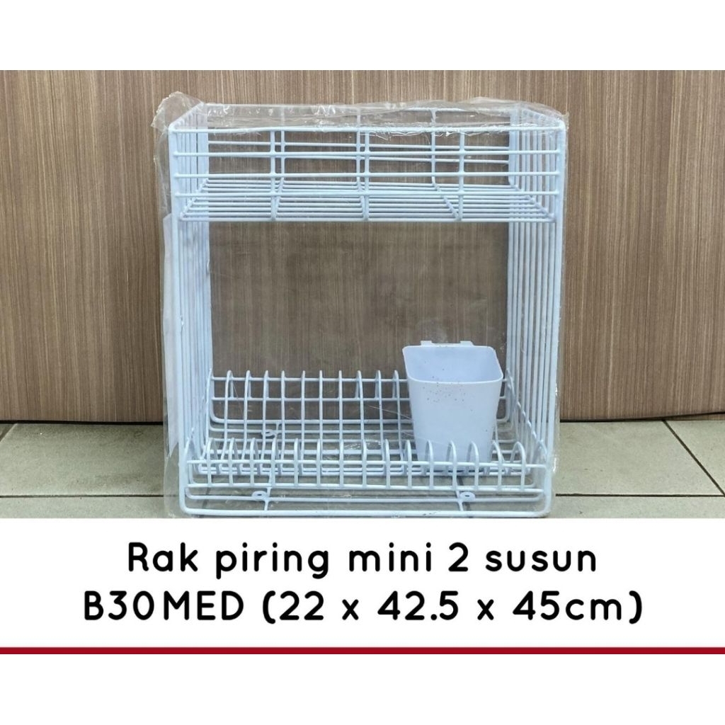 Rak Piring 2 susun MODELLINE B30MED Type B 30 MED