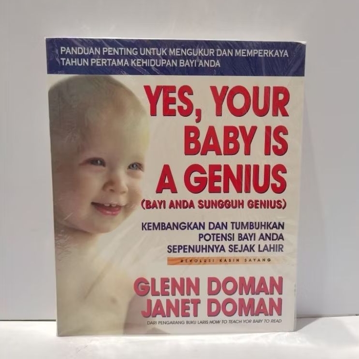 NEW ORIGINAL YES, YOUR BABY IS A GENIUS. GLENN DOMAN JANET DOMAN