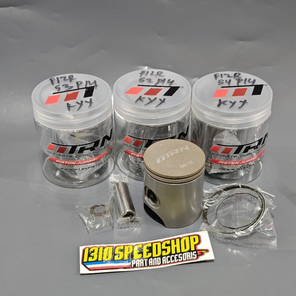 PISTON SEHER KIT SET MITRON UK 52 53 54 PEN 14MM FORCE 1 FIZR ORIGINAL MITRON