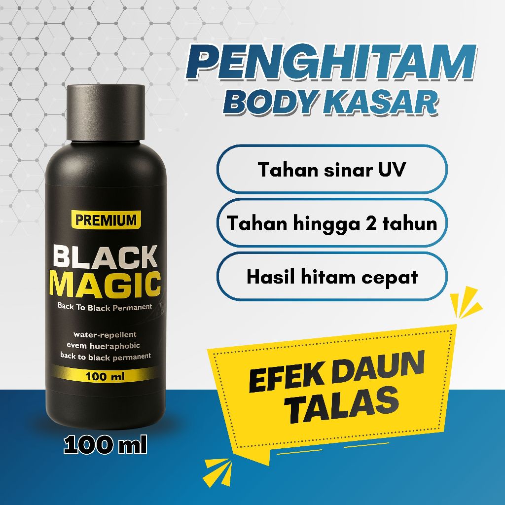 Penghitam Body Motor Permanen Terbaik | Penghitam Body Motor Kasar Permanen 100% Original