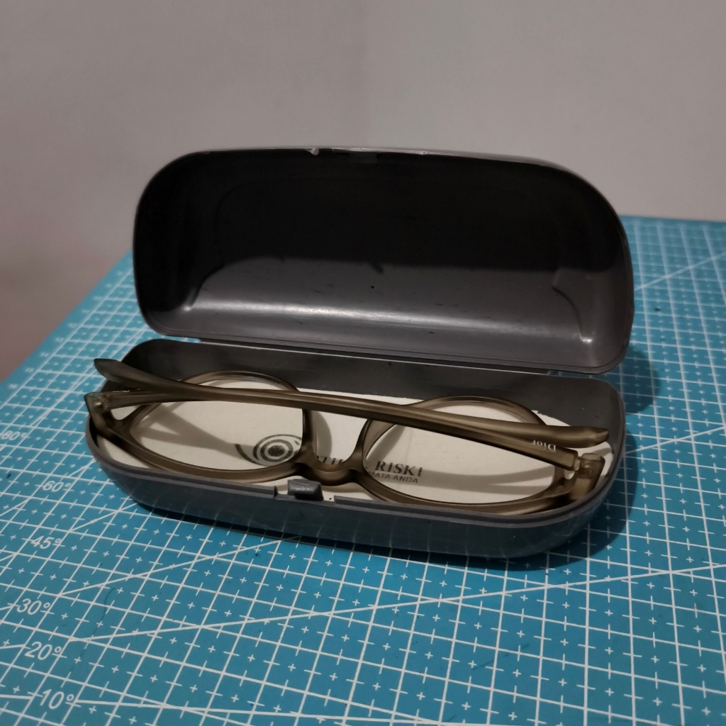 Kacamata Minus / Frame Optik TR-72085 53-17-138 (Lensa -0.25 Kanan & Kiri)