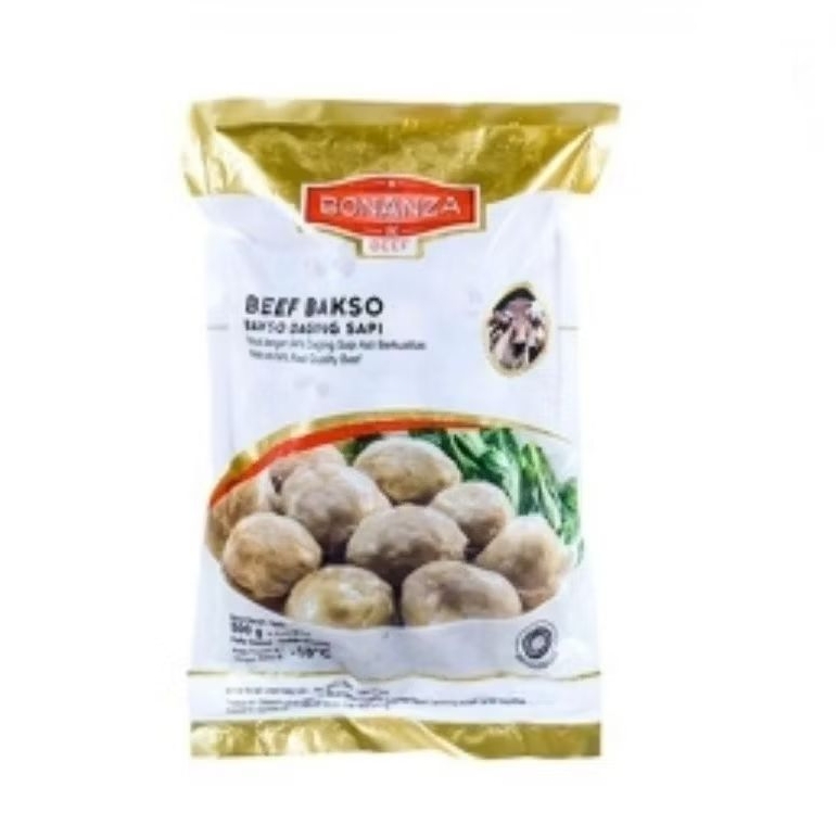 BONANZA BEEF BAKSO 500 gram