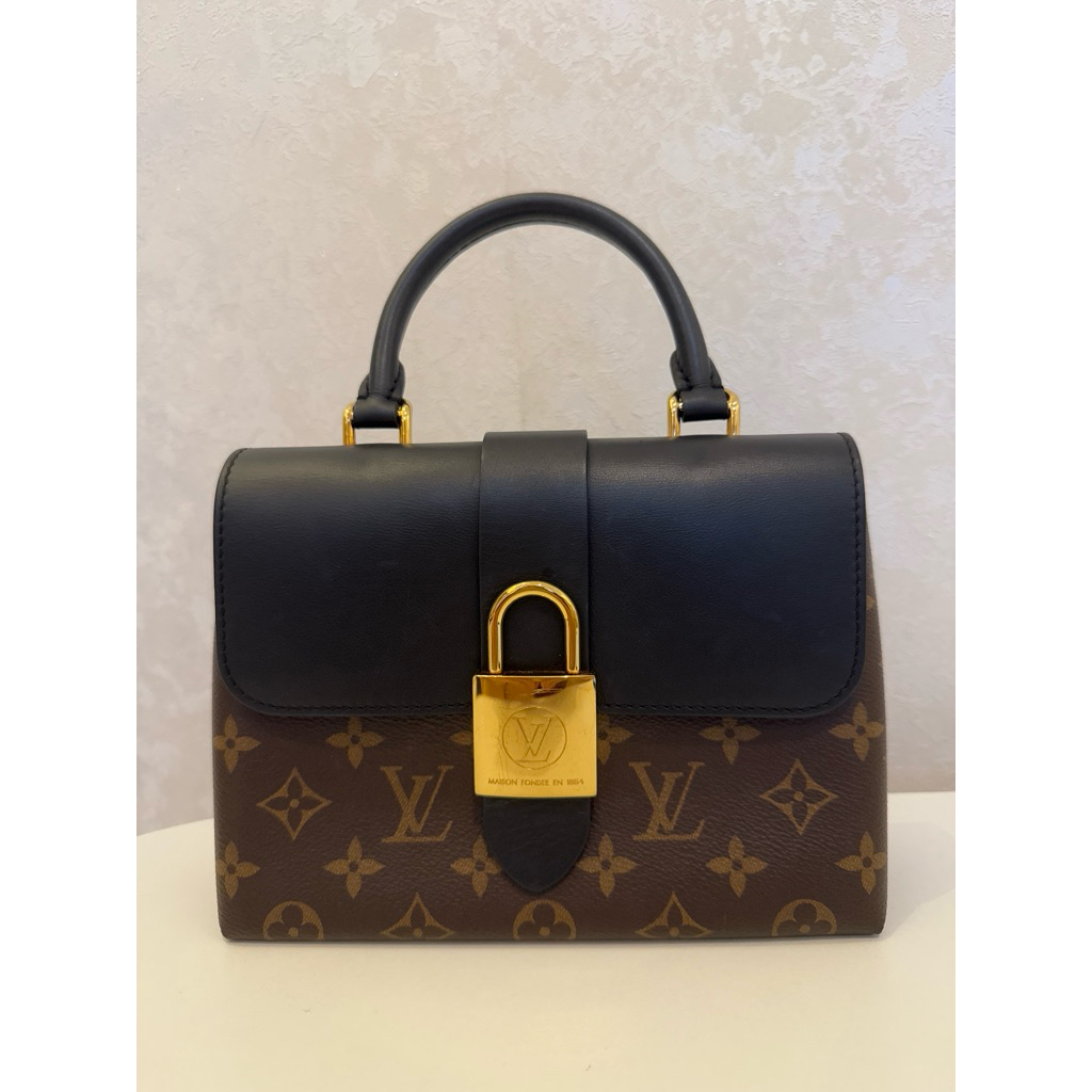 tas louis vuitton locky bb monogram dengan warna noir hitam ori LV