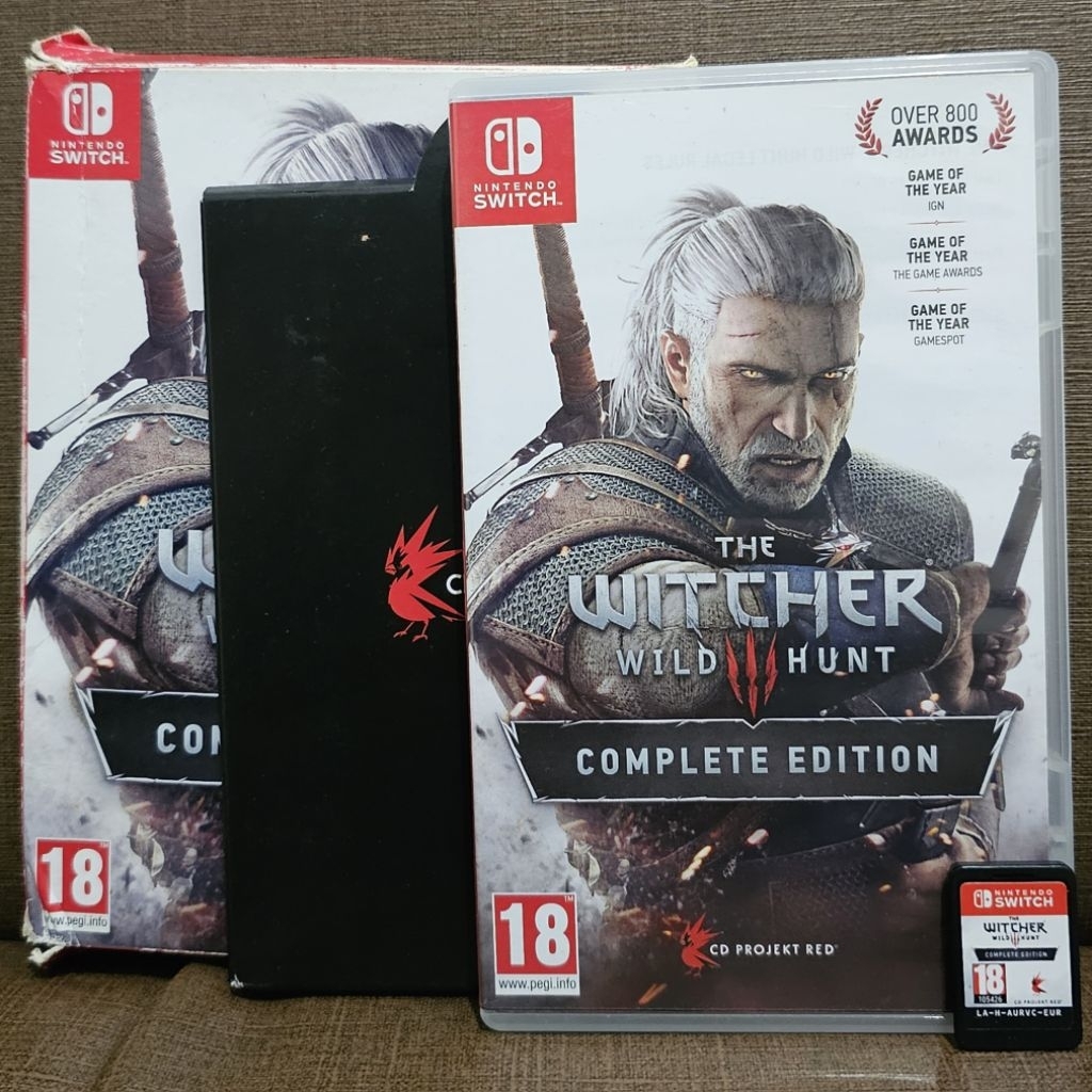 The Witcher 3 Complete Edition Compendium Kaset Nintendo Switch