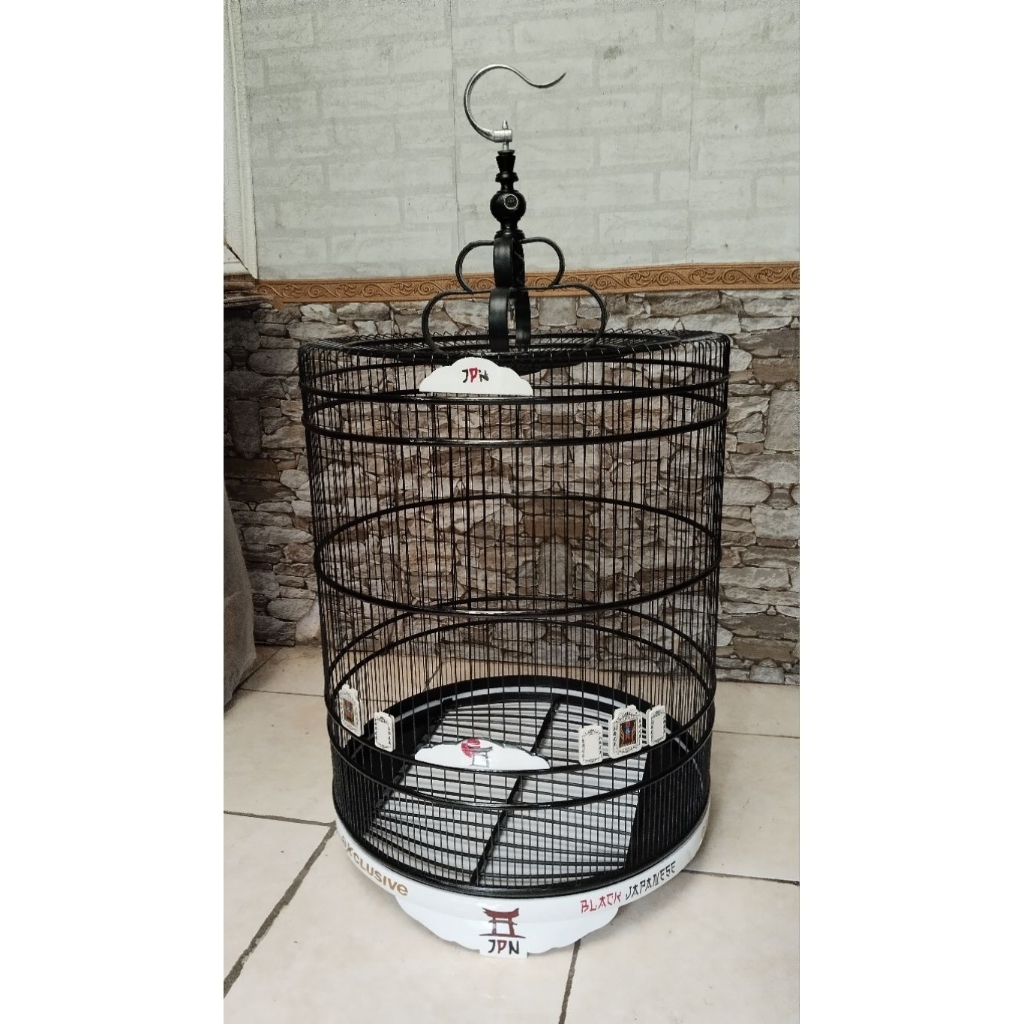 sangkar murai no. 2 jeruji fiber tebok ceper bambu decal airbrush jpn