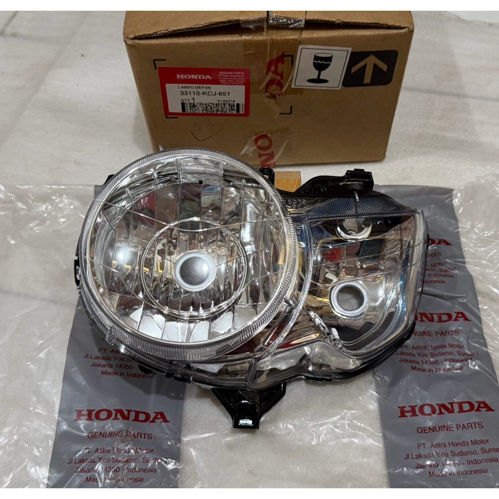 Reflektor Lampu Depan Tiger Revo Pece Asimetris Ori AHM 33110KCJ651