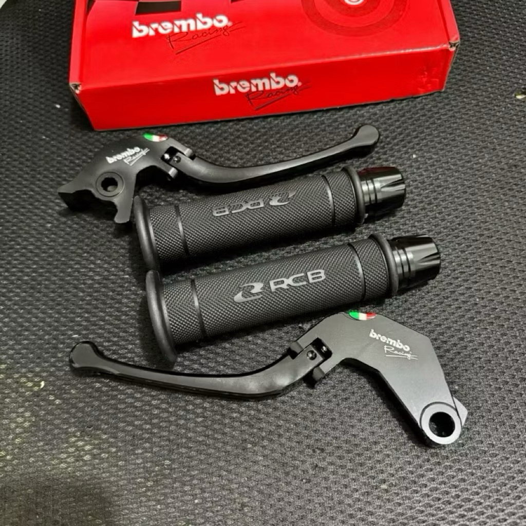 Paket Handle Lipat + Handgrip original RCB + jalu stang cnc / motor honda cbr 150 cb 150 tiger Cs1 S