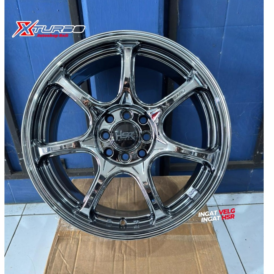Velg Mobil HSR ARU Ring 15 Black Chrome – Best Seller