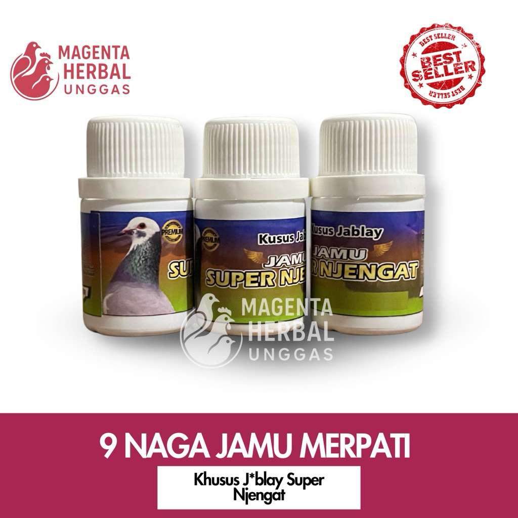 9 Naga Jamu Merpati Khusus Jable Super Njengat | Jamu Merpati Lomba Sprint dan Tinggi