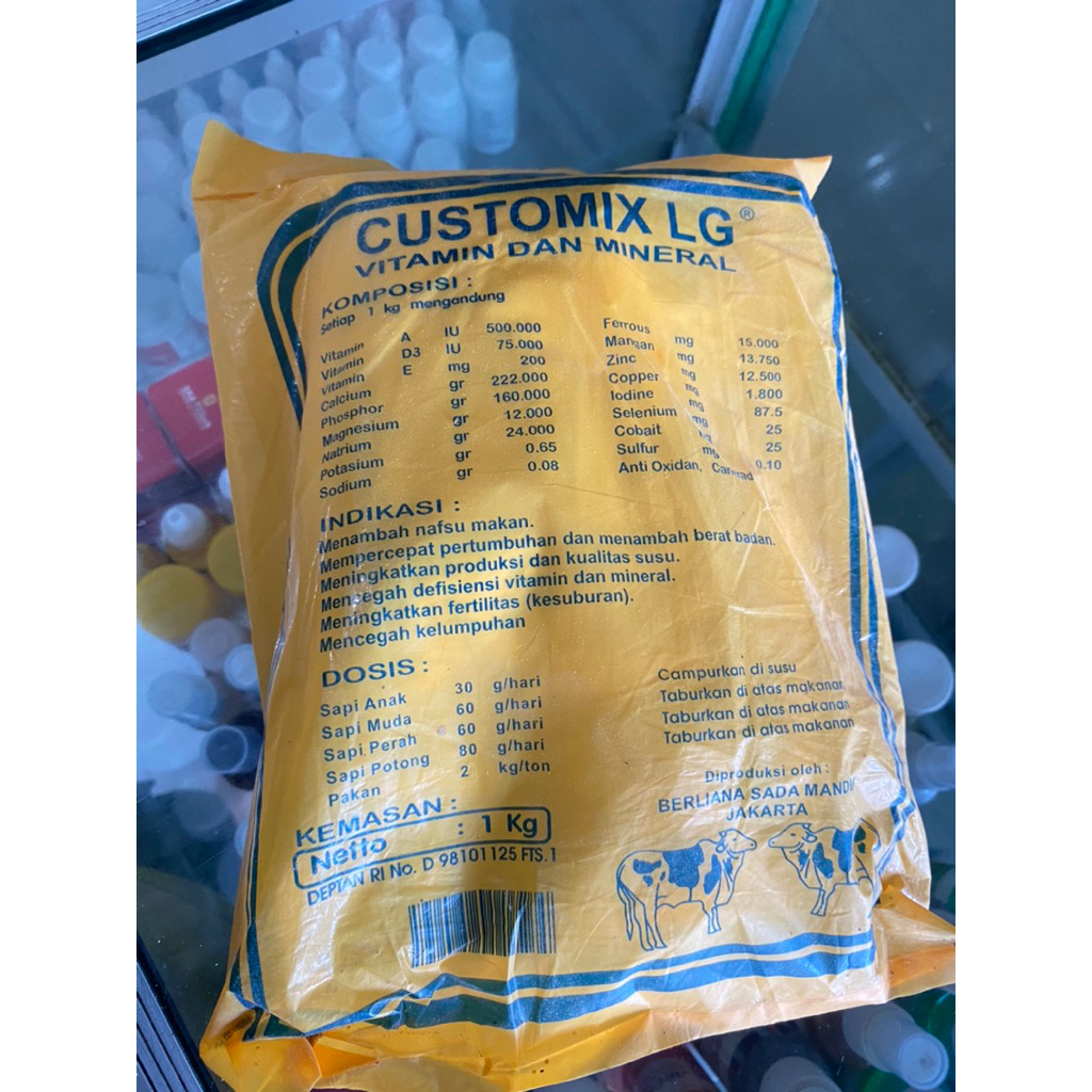 MINERAL CUSTOMIX LG 1 Kg