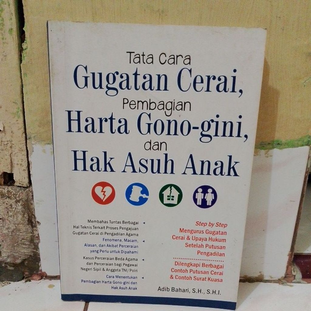tata cara gugatan cerai pembagian harta gono gini dan hak asuh anak