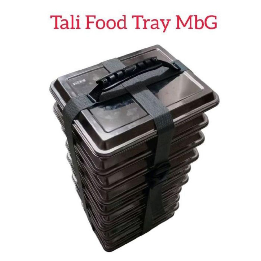 Tali MBG tali pengikat Box makanan webbing MBG tali ompreng makanan