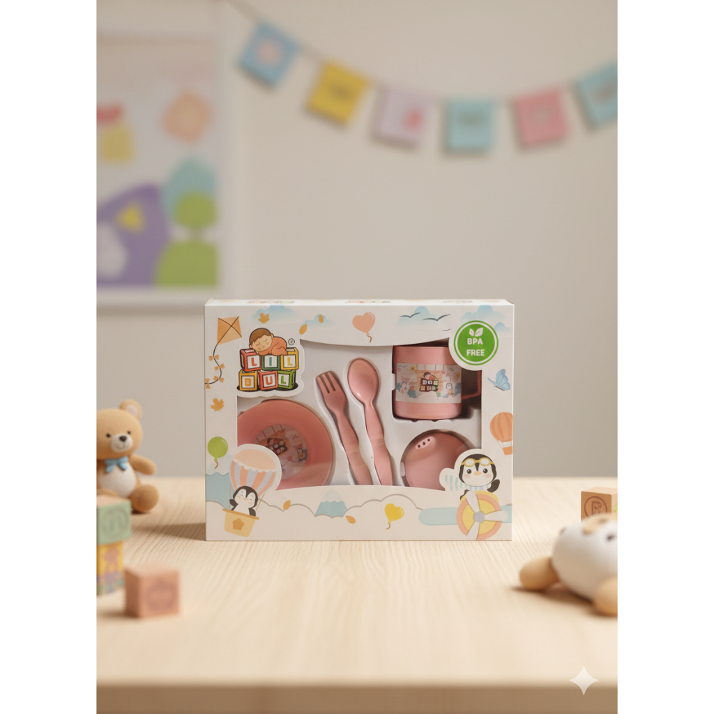 Set alat makan bayi MPASI