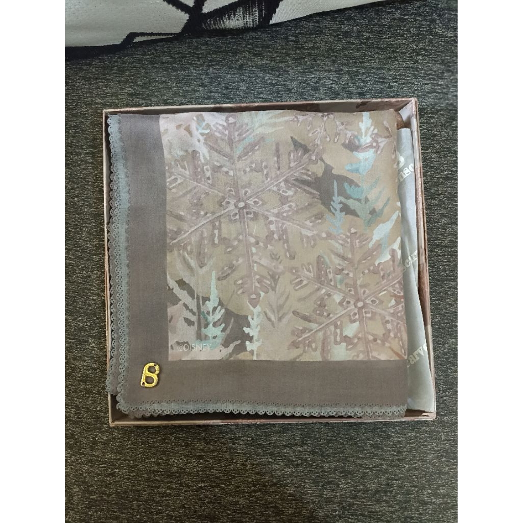 Preloved Buttonscarves Frozen Brunette