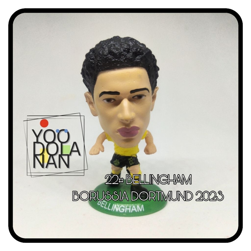 22# BELLINGHAM - BORUSSIA DORTMUND 2023 CORINTHIAN SOCCERSTARZ MICROSTARS FIGURE PEMAIN BOLA