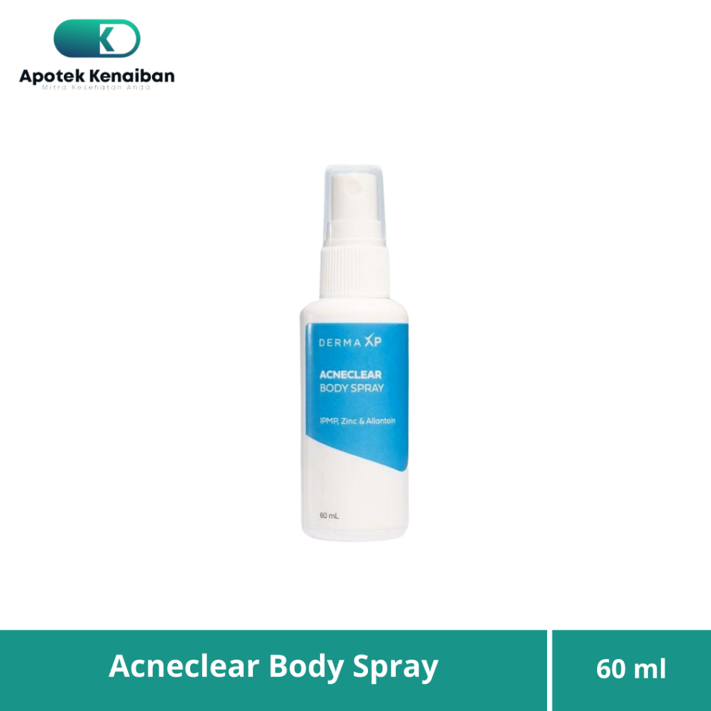 Derma Xp Acneclear Body Spray 60 ml / Spray Jerawat Punggung