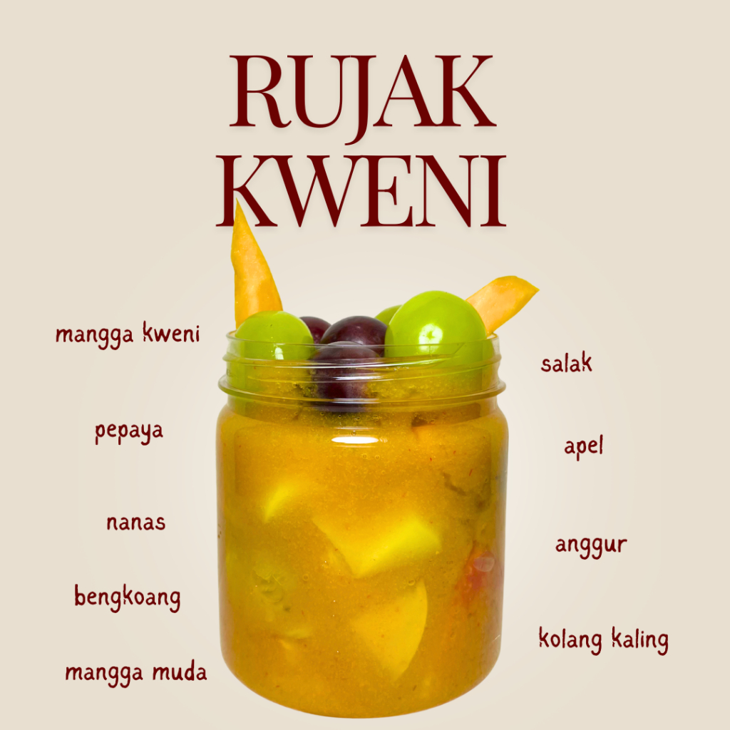 RUJAK KWENI / RUJAK ACEH (PRE ORDER - pengiriman tiap MINGGU & SENIN)