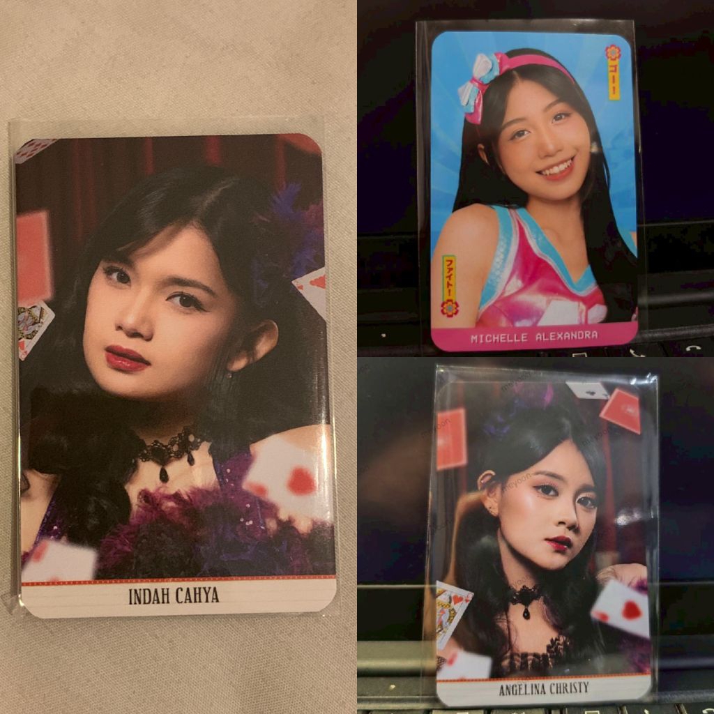 Photocard JKT48 ALL IN TOUR Official - Christy Michie Indah