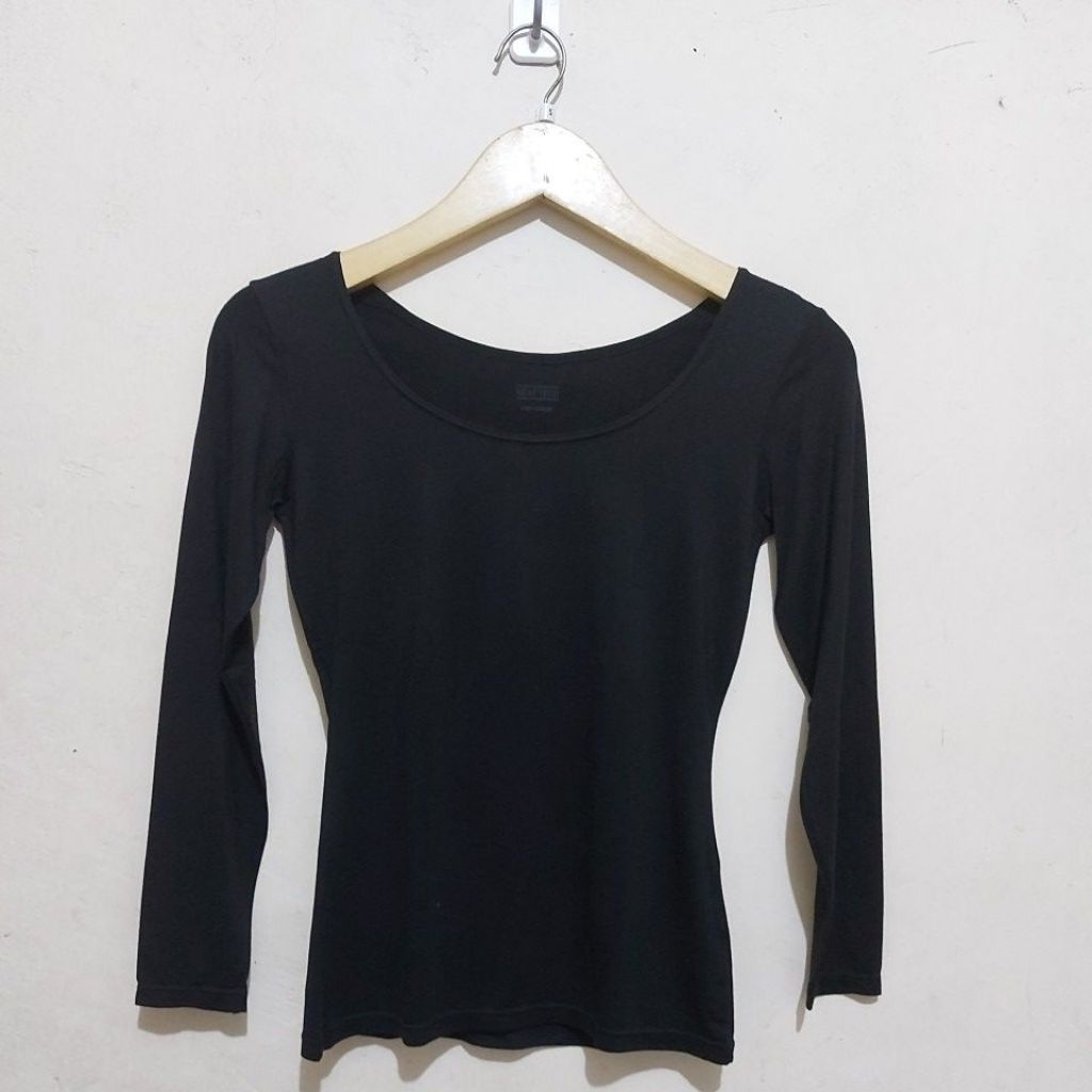 tshirt Heattech regular scoop neck UNI*S