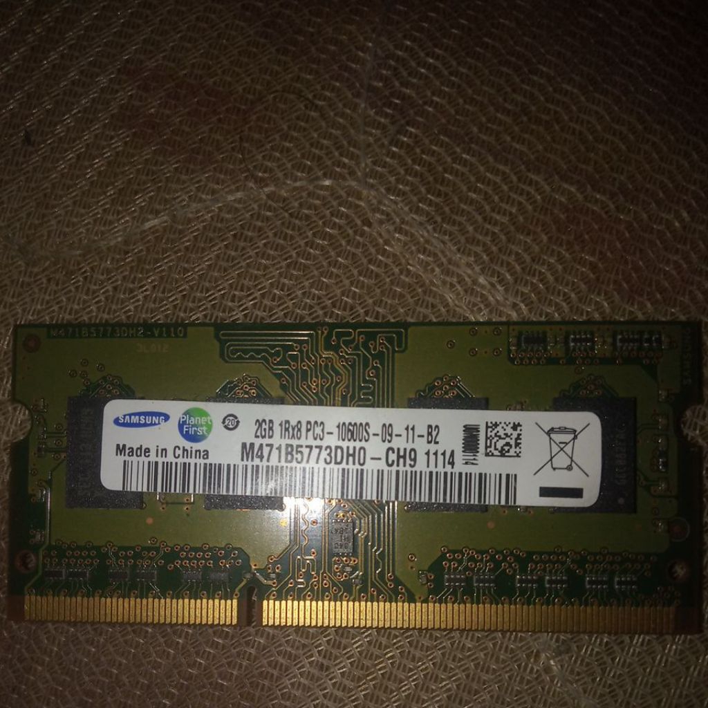 Ram ddr3 pc10600s
