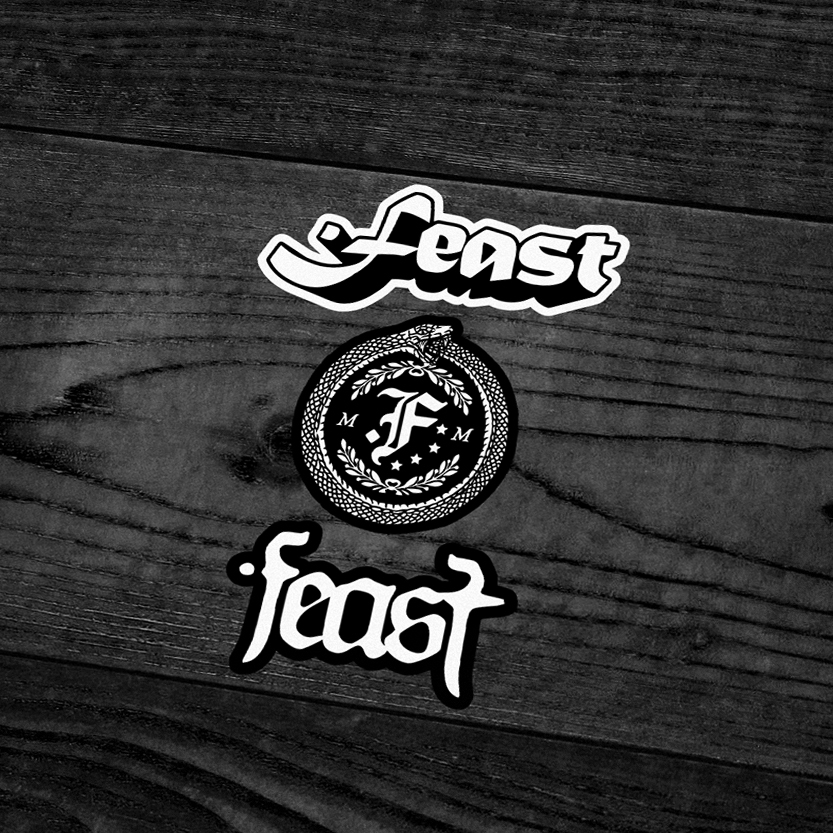 FEAST - Sticker Band FEAST (BOOTLEG)