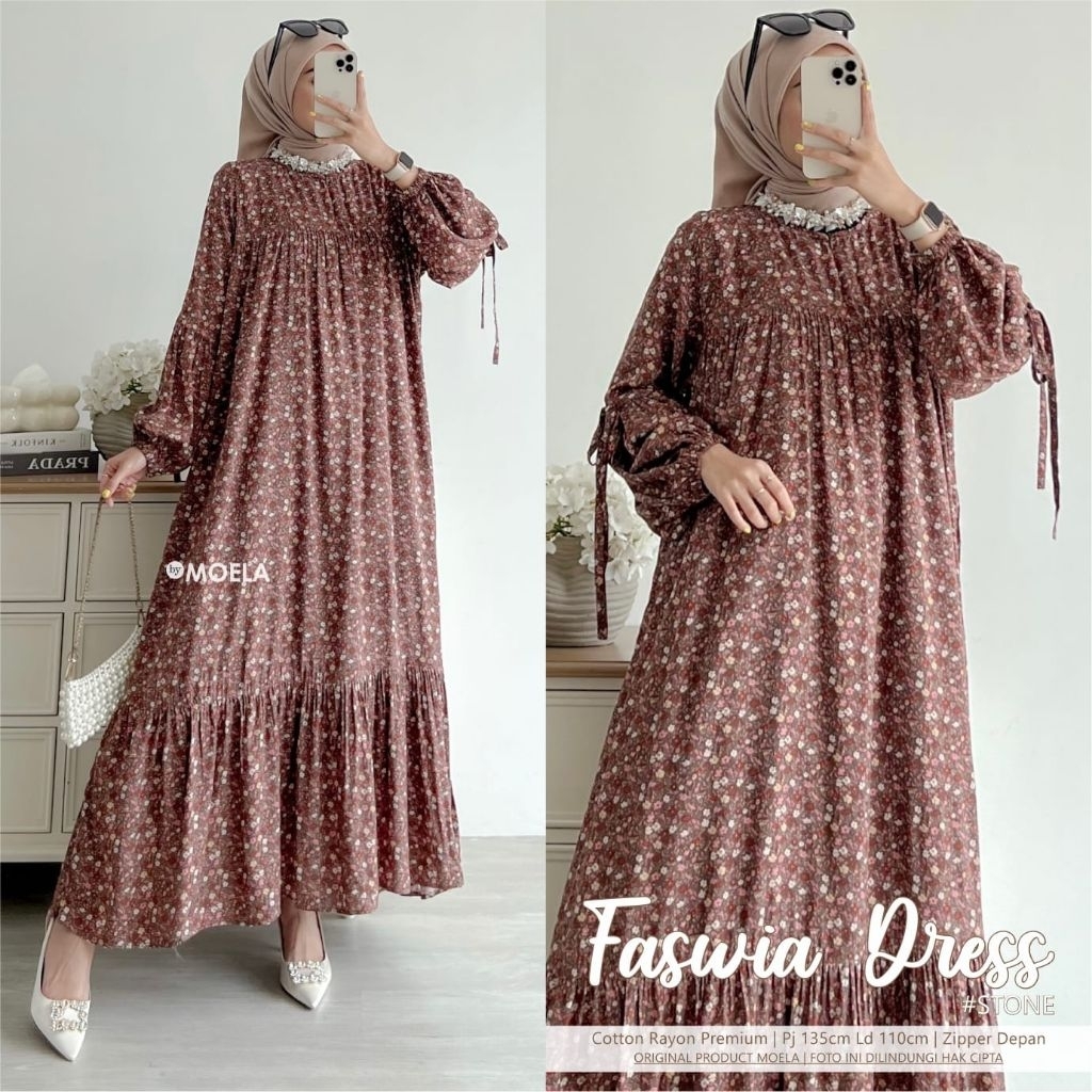 Faswia Midi By Moela || Gamis