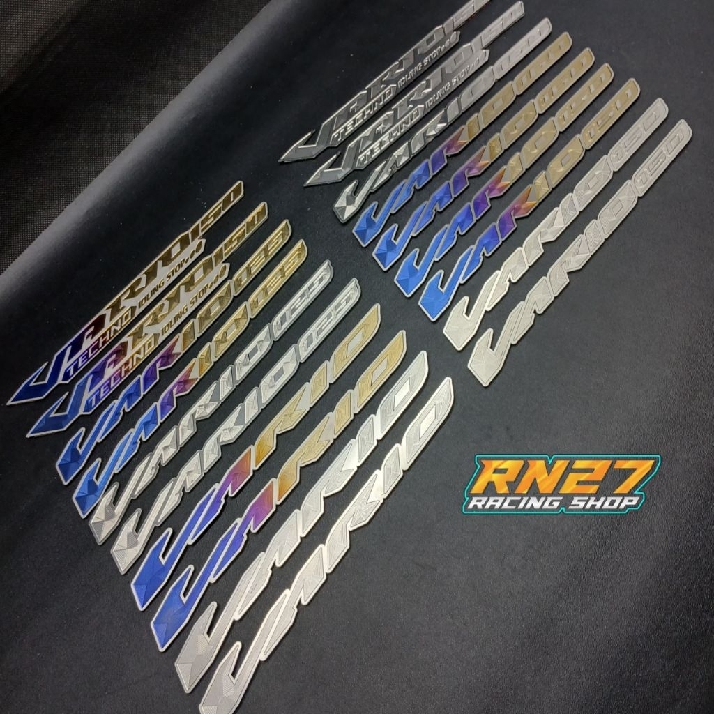 EMBLEM BODY ALL VARIO VARIO 125 150 160 TECHNO TITANIUM ORIGINAL VIETNAM