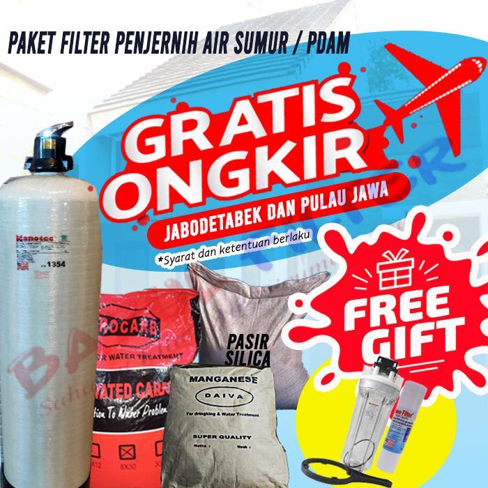Paket Filter Penjernih Air Sumur 1354 Pemurnian Air Kuning Water