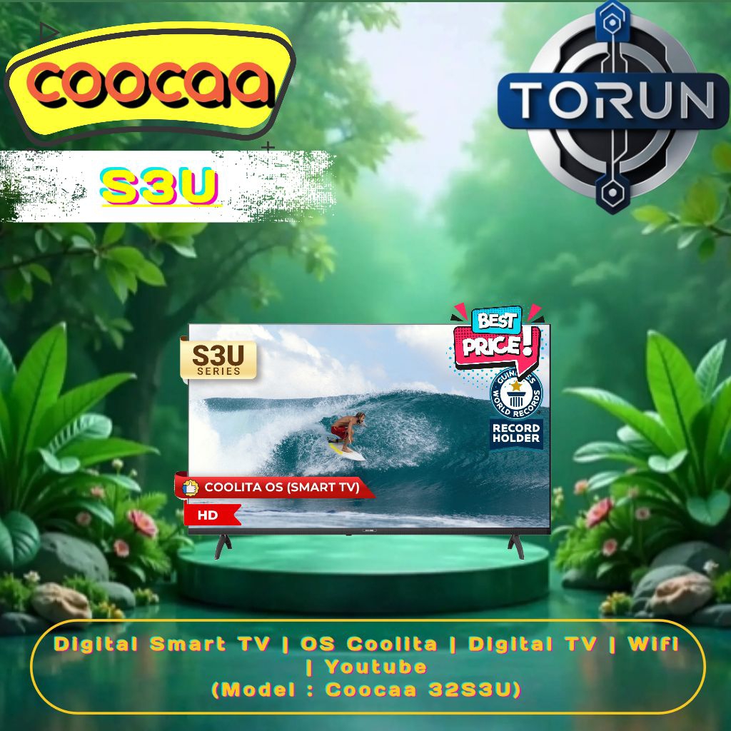 COOCAA 40 inch Digital Smart TV Coocaa 40S3U